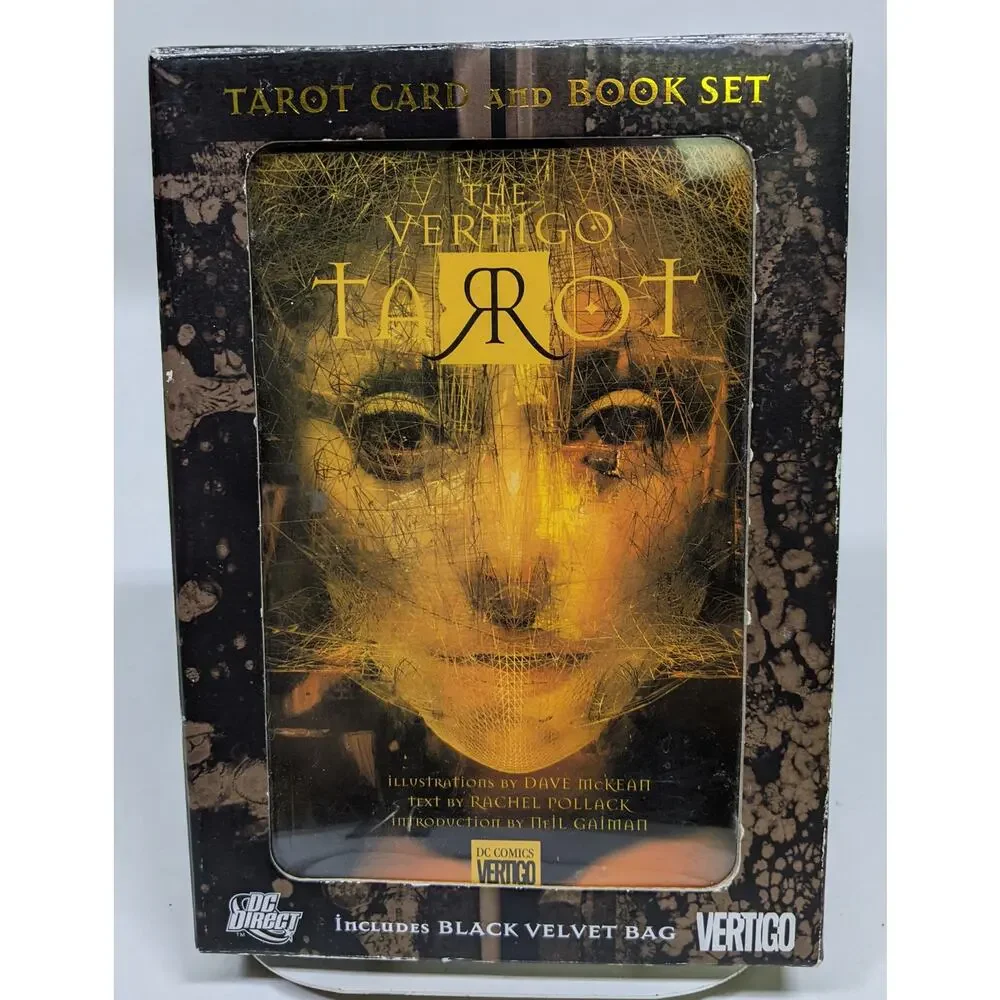 Vertigo Tarot Box Set Deluxe with Black Velvet Bag - Opened but Unused - Picture 5 of 9